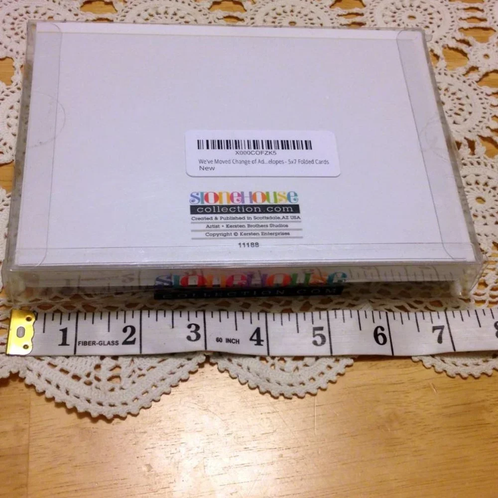 Moving Notification Cards - We've Moved cards and envelopes